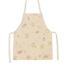 Allode 蔬菜插畫美術圍裙, NO 03