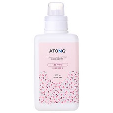 ATONO2 嬰幼兒用高級衣物柔軟精 棉花粉香, 1L, 1個
