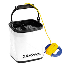 DAIWA Ikashi Mizukumi 折疊水桶 M23CM H, M21CM(高) 白色