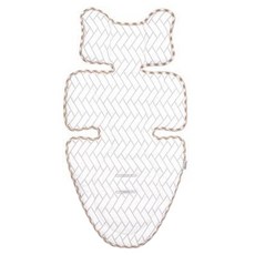 HWAMO BABY 嬰幼兒用 DURARON 涼感嬰兒推車內墊, 1個, 棕色