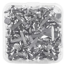 雙腳釘組 4W179, 200入, 1盒, 銀色