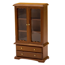 Kohimo 迷你 DIY 裝飾套組 家具 復古 衣櫃 衣櫥, 棕色, 1個