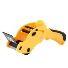 deLi 得力 Alpha Commerce Box 透明手把包裝膠帶切割機, 1個, 黃色