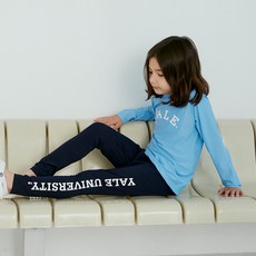 YALE KIDS 兒童基本款Logo防磨衣套裝 YJCCRUD23088