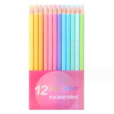 Allode 馬卡龍彩色油性色鉛筆 TYPE 01, 1個, 12色