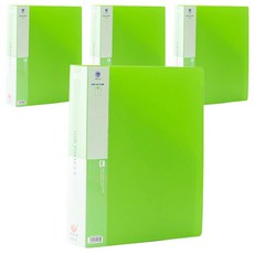 Alfacomus A4樂譜文件整理文件夾 40張, 4個, 綠色