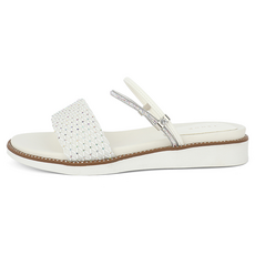 제이슈 여성용 리티크 가벼운 큐빅 투웨이 샌들 슬리퍼 2.5cm