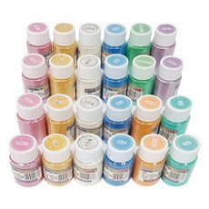 agaplus Slime美人魚 8色珍珠粉 24入組, 混色