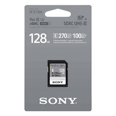 SONY 索尼 SDXC E系列 UHS 2 V60 記憶卡 SF-E128A, 128GB