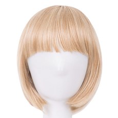 Maket Gamseong 派對彩色短假髮, 1個, 亞麻