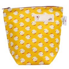 Chouchourroom 幼兒園防水漱口杯毛巾袋, 小雞