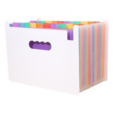 Muradesk 25格風琴夾, 1個, 白色