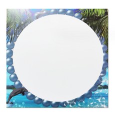 Allode 邊框圖案彩色圖畫紙 TYPE 19, 20個