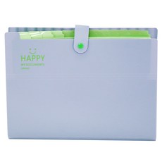 STAYPIC 12格風琴夾 文件整理夾, 1個, 紫色