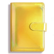 Maket Gamseong 閃耀封面日記本, 1本, 雷射黃