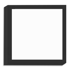 알로데 컬러 프레임 색도화지 TYPE 07 사각 블랙, 20개