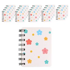 Maket Gamseong 迷你便攜式簡便便條紙, 20個, 花朵