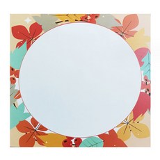 Allode 邊框圖案色畫紙 TYPE 10, 20個