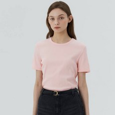 MIND BRIDGE 女款羅紋T恤 MYTS32C4