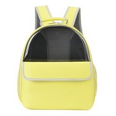 PASTEL PET 寵物彩色大口袋外出包, 1個, 黃色