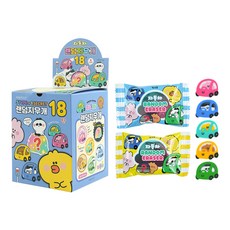 Pinkfoot 汽車造型隨機橡皮擦 60入組, 隨機出貨, 1組