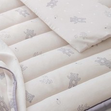 롤베이비 유아용 샤베트 인견 패드, 스케치 베어, 1개