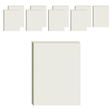 Maket Gamseong 小型透明便利貼, 單一顏色, 1入, 10個