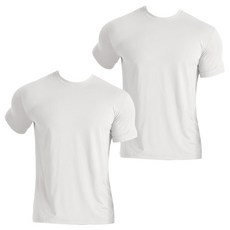 엠씨티 문컬렉션 남성용 시그니처 머슬핏 반팔 티셔츠 2p