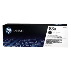 HP 토너 No 83X CF283X, 1개, 검정