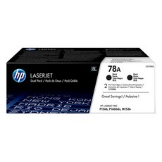 HP 토너 No 78A CE278AD 듀얼팩, 검정, 1세트