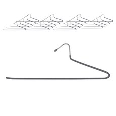 KAZT PVC防滑鋼製褲架, 灰色, 20個