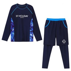 ST.HOLIDAY 男童防磨泳衣上下套裝 C245-9
