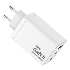 마켓니드 초고속 100w 포트 C타입 멀티 충전 어댑터, 화이트, 1개