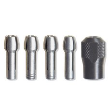 DREMEL 精美 夾頭 4485 夾頭螺帽套組 0.8/1.6/2.4/3.2mm, 1套