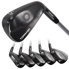 Yamamoto男款Tornado駕駛鐵桿 6件組 黑色 T-02, 33度, R