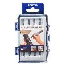 DREMEL 精美 玻璃蝕刻配件8件套組 682, 1套