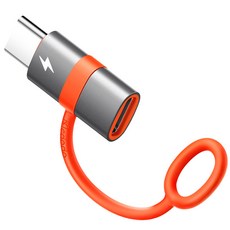 Mcdodo 麥多多 便攜式 8-pin 轉 Type-C 迷你轉接頭, 1個, 4cm, 黑色