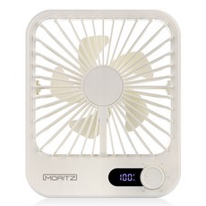 모리츠 스퀘어 미니 USB 선풍기, MO-SK101, 베이지