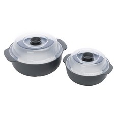 Johnny Free多功能菜籃密封蒸鍋 2件組, 混色, 1組