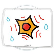 에잇클로드 매니디자인 아크릴 맥세이프 스마트톡, 오존주의보, 1개