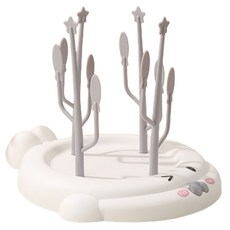 MPL 雲朵造型奶瓶晾乾架, 灰色, 單品