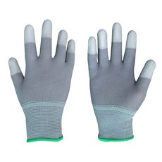 GUARDMAN PU指尖塗層手套, 100套, 灰色