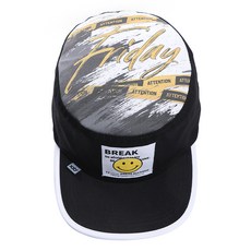 피플캡 083 Friday 스마일 오버사이즈 볼캡