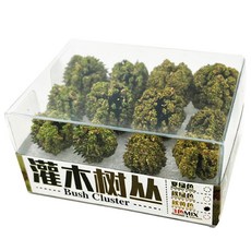 Khohimo 迷你 DIY 玻璃盆景 立體透視模型 造景用樹 4W176 12入, 1個, 晚秋