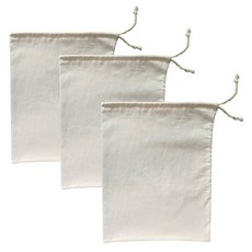 純棉束口袋, 3個