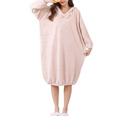 DaySoy 多合一連帽浴袍 80 x 150 cm, 米色, 1個