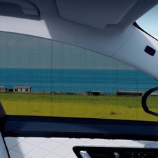 오토크루 차량용 6D 다막아 방충망 SUV용 4p 세트 AC-S05, 블랙