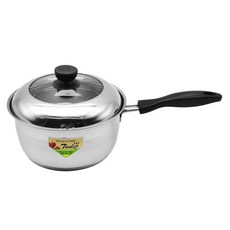 KITCHEN FLOWER Tuulip單柄鍋, 銀色, 1個, 18cm