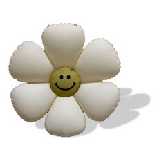 雛菊笑臉花朵氣球, 混和顏色, 2個