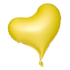 WOW PARTY KOREA 心動愛心氣球, 黃色, 5個